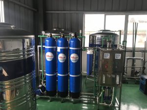 Hệ thống lọc nước tinh khiết RO cho công ty mỹ phẩm Văn Lâm _ Hưng Yên