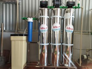 Hệ thống máy lọc nước sinh hoạt Hbtech - van tự động